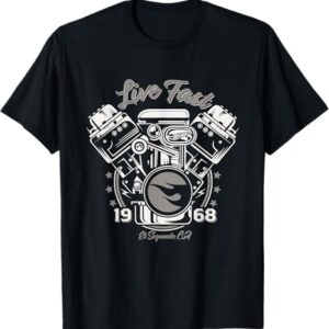 Hot Wheels Live Fast 1968 T-Shirt